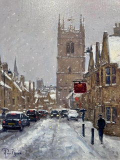 Raffica di neve, St Martin's, Stamford