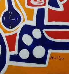 Tear Drops of Time, Painting, Acrylic on Canvas