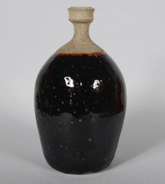 Peter Voulkos Bottle Form Stoneware Vase