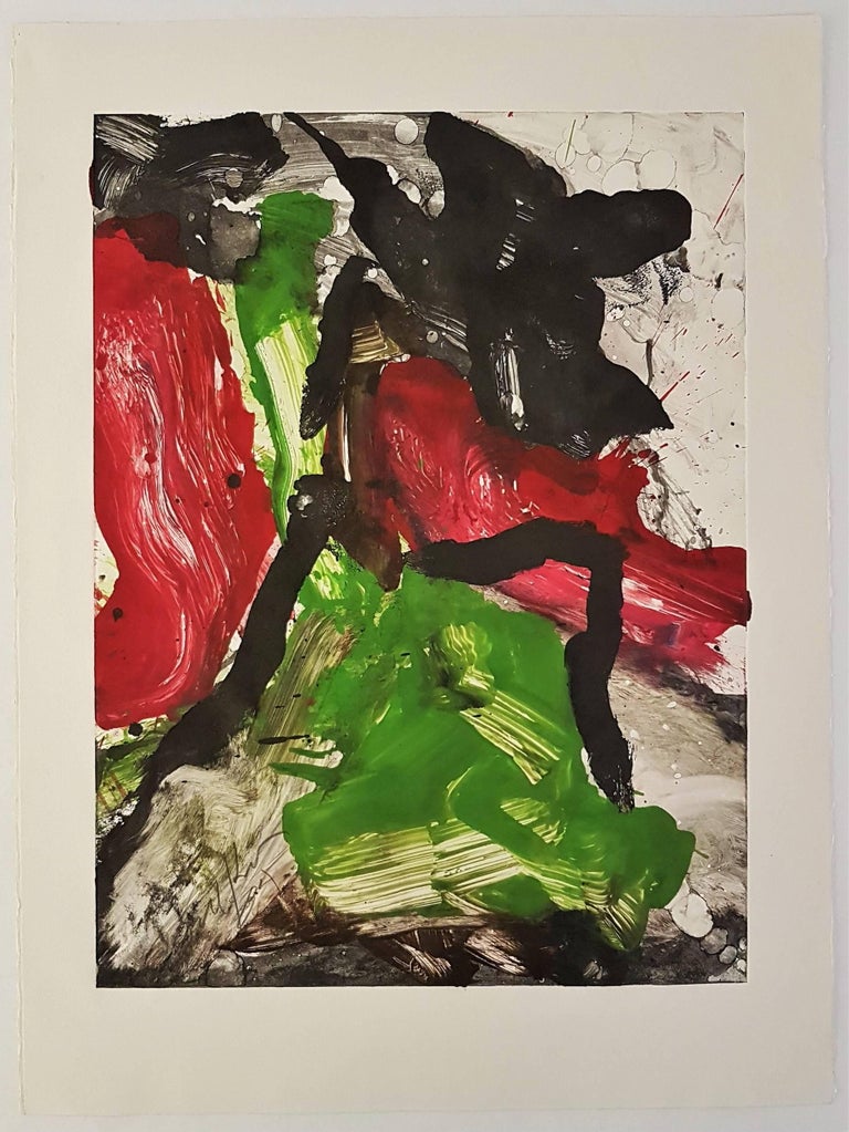Untitled (Monotype) - Print by Peter Voulkos