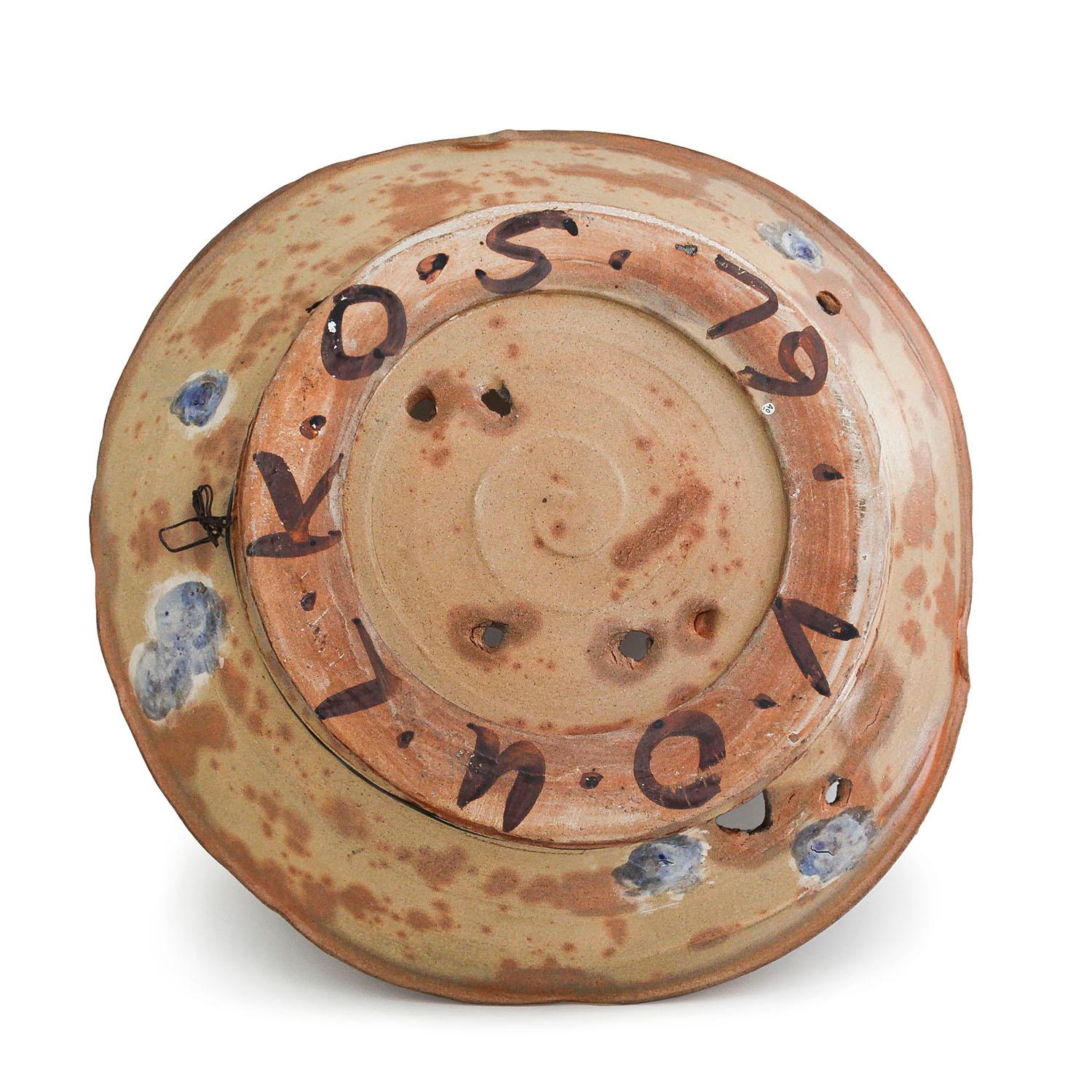 Rare large platter by Peter Voulkos 2