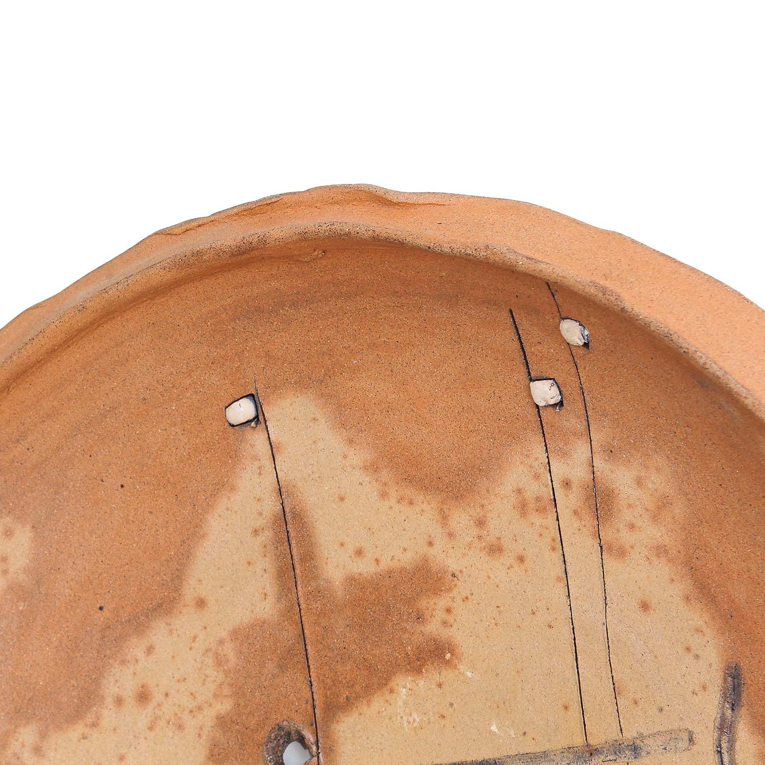 Rare large platter by Peter Voulkos 8