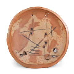 Rare large platter by Peter Voulkos