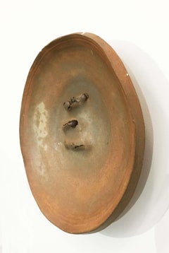 Untitled Gas-Fired Ceramic Plate (California Clay / American Clay Revolution)
