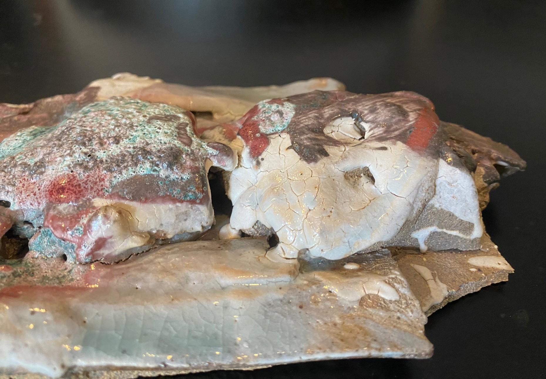 Peter Voulkos Firmado Raro Abstracto California Studio Pottery Arte Escultura Muñeca en venta 1