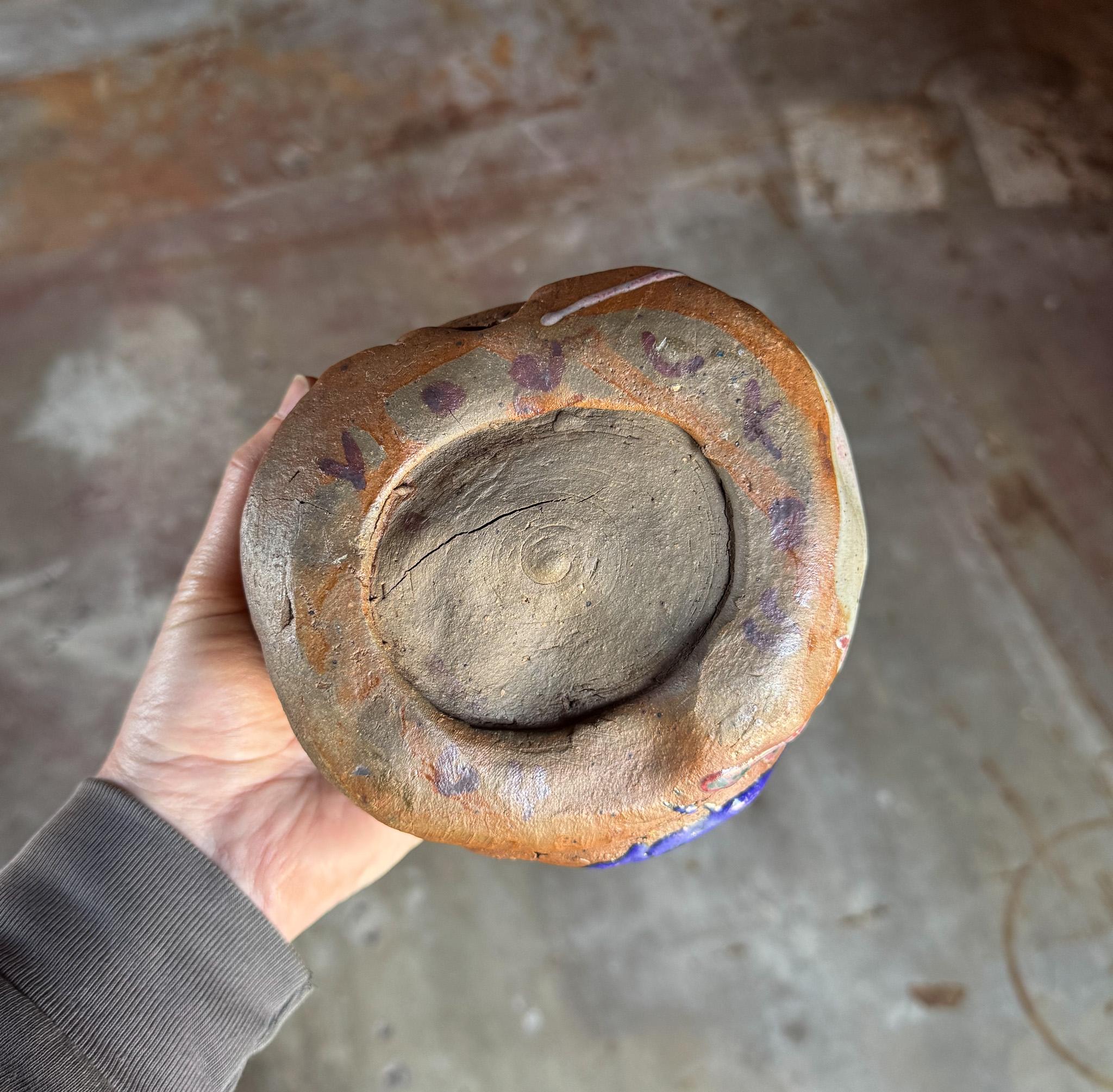 Ceramic Peter Voulkos Stoneware Tea Bowl, United States, 1964