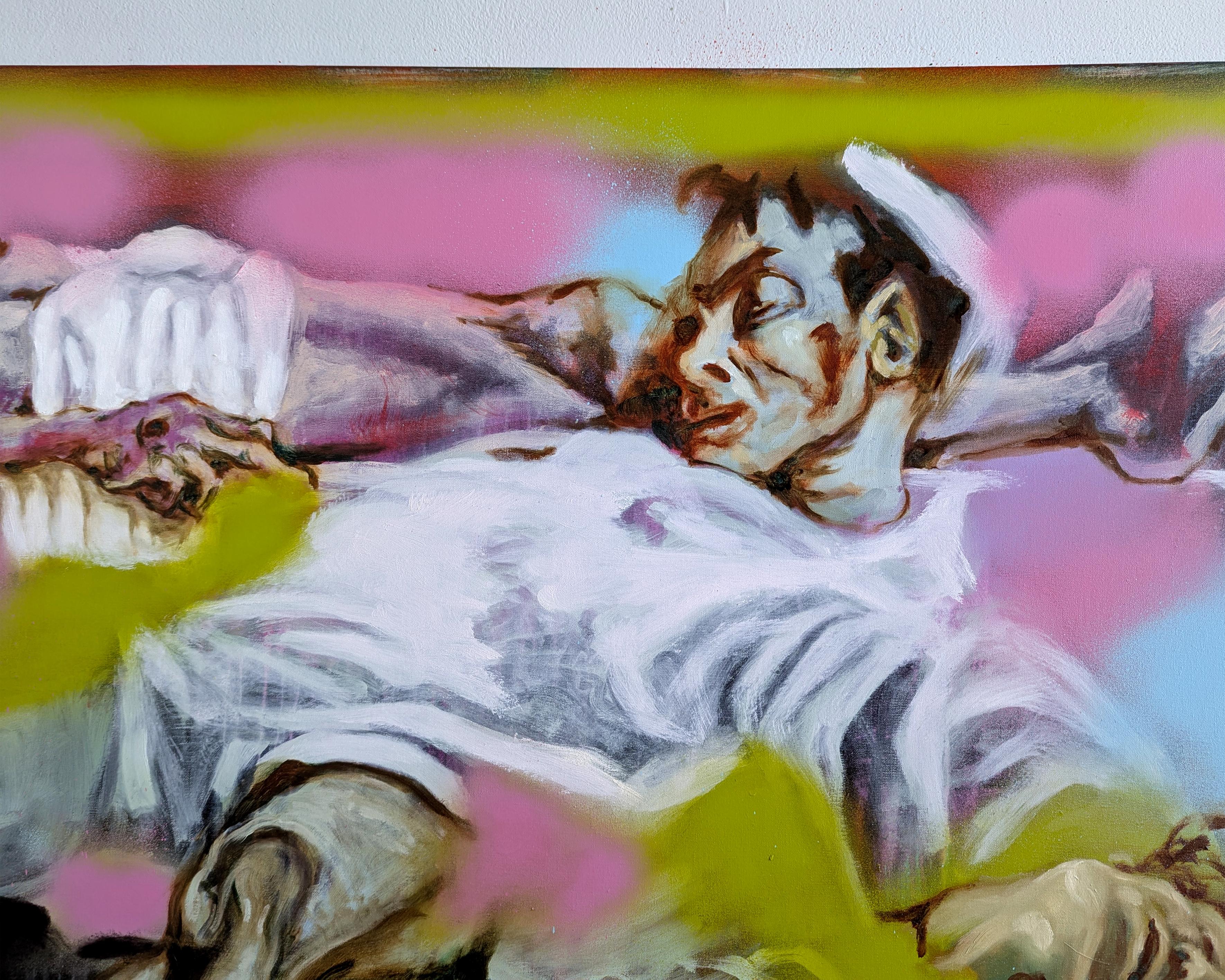 Peter Walsh 'Dataset : Cinq hommes morts peints par cinq hommes morts européens