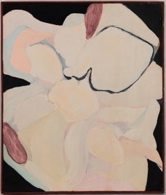 Abstract Flower Oil Painting Bay Area Abstract Expressionist Movement