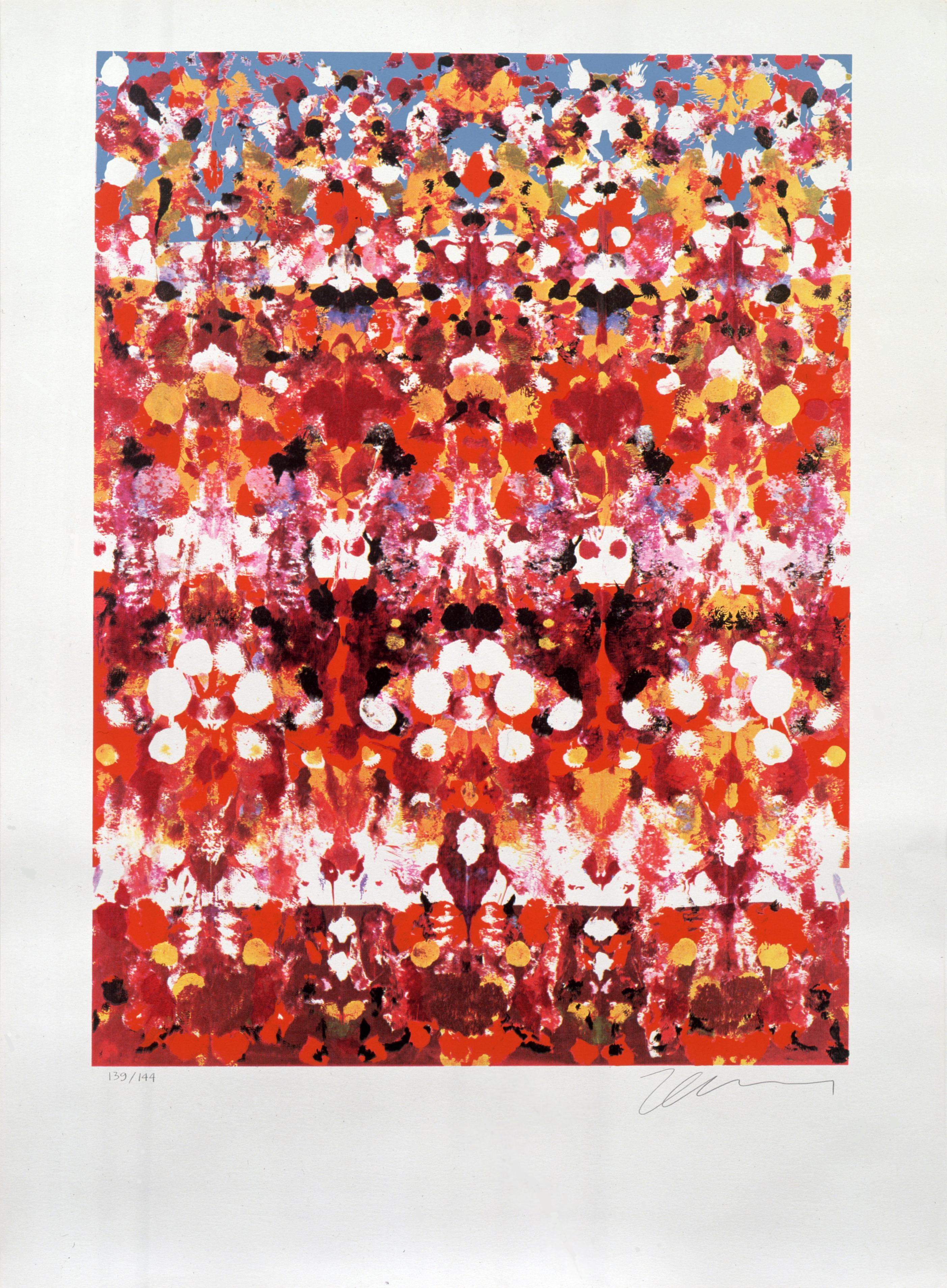 Abstract Print de Peter Young - Untitled