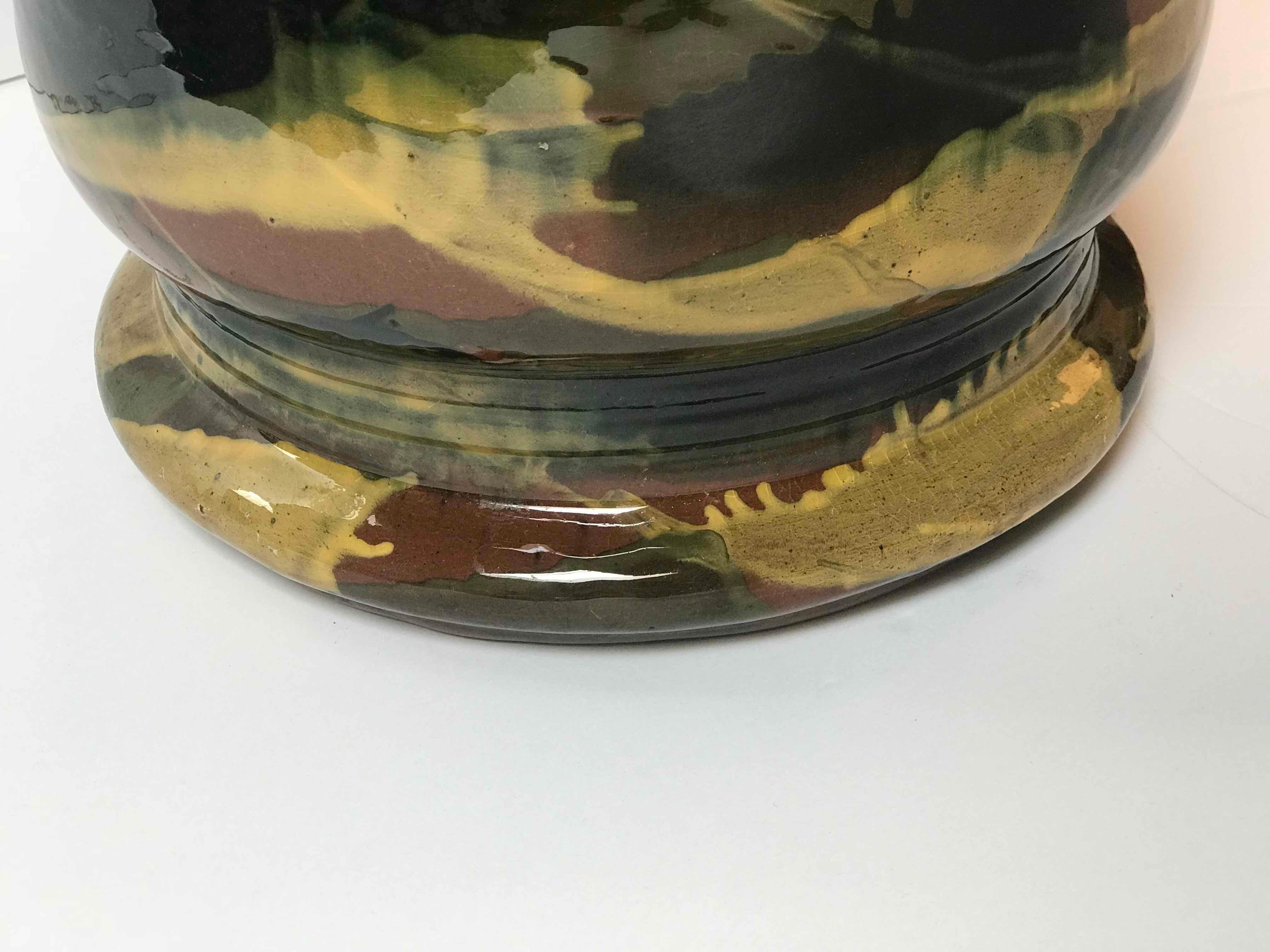 American Peters and Reed Glazed Pottery Vase