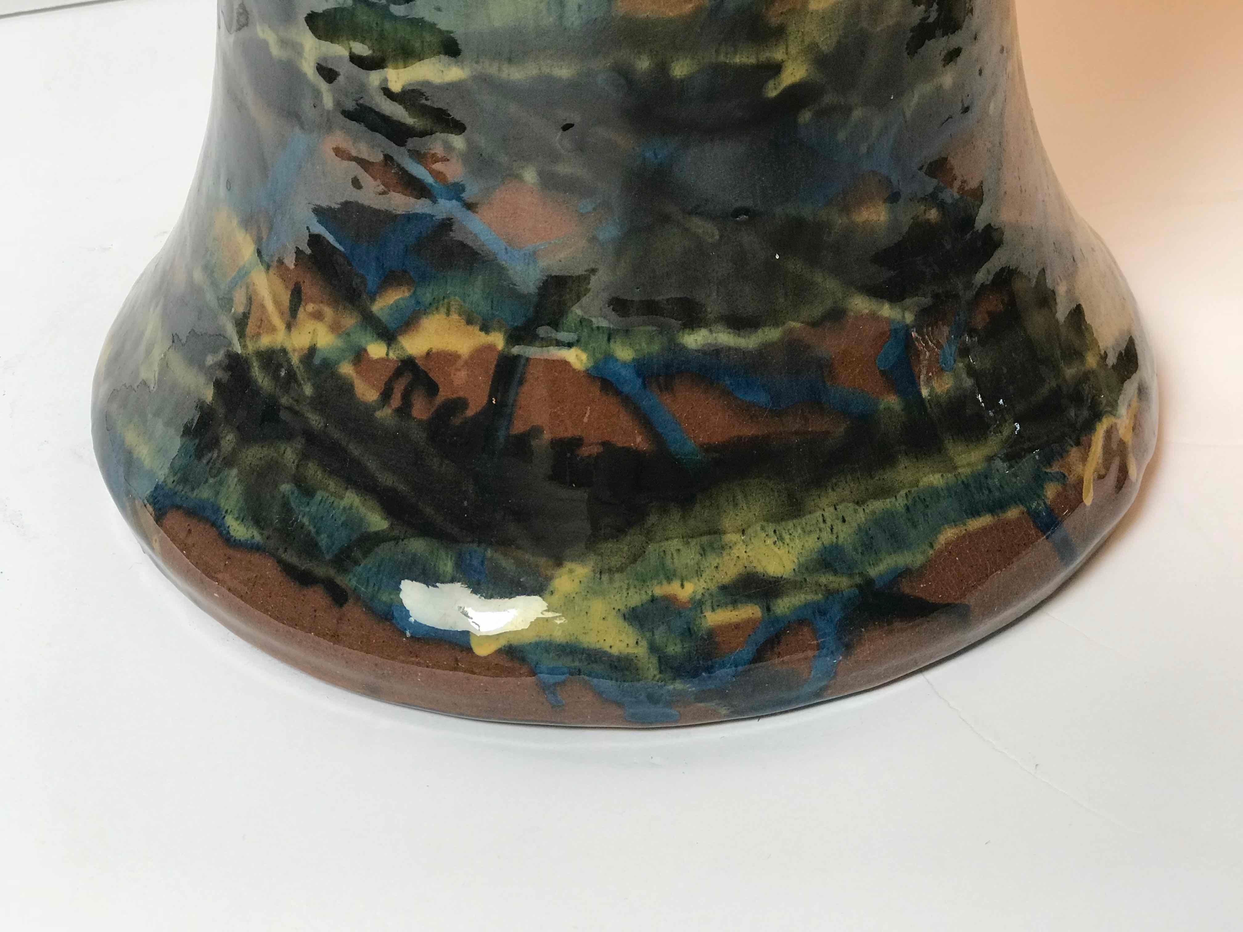 American Peters and Reed Glazed Pottery Vase