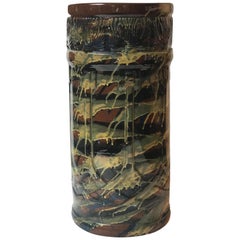 Peters and Reed Glazed Pottery Vase