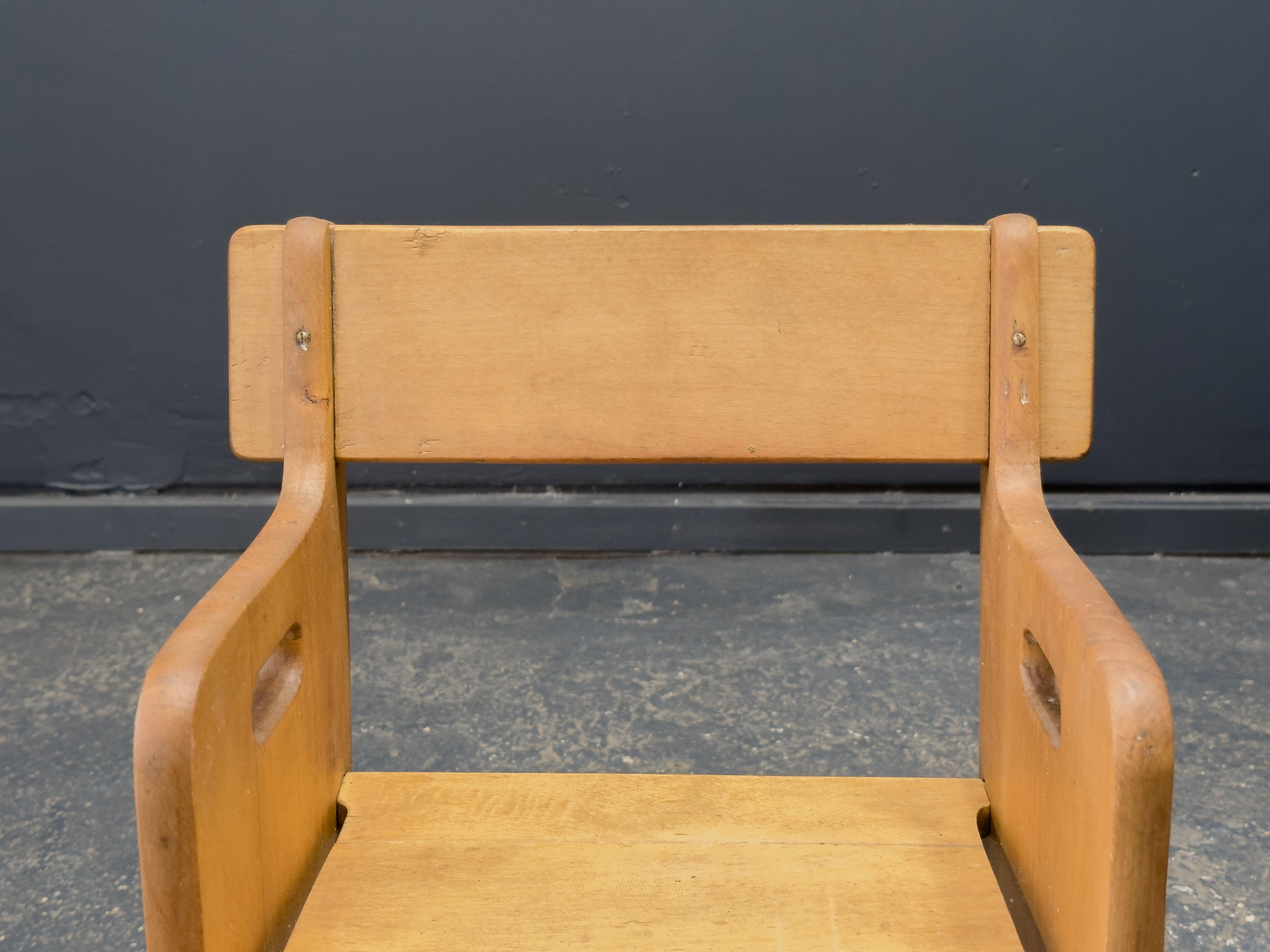 Faggio Sedia di Peter di Hans Wegner in vendita