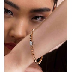0.27ct Diamond Rose Gold Bracelet