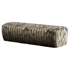 Petit Arrêt Bench Java Textured and Shiny Fabric