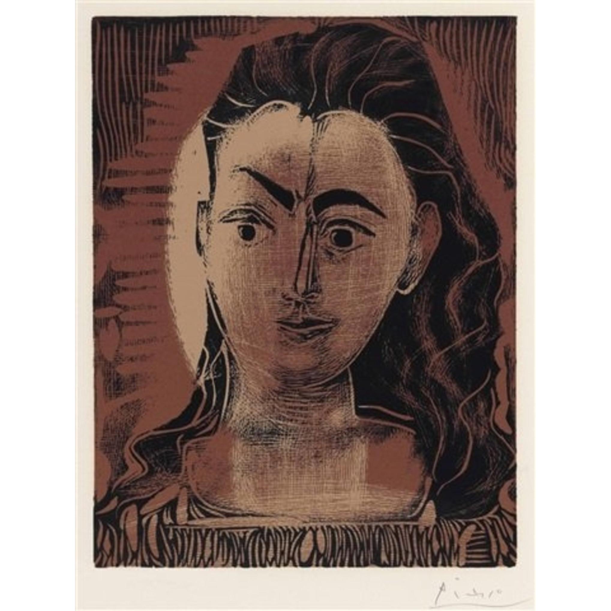 ""Petit Buste de Femme" von Pablo Picasso, Spanisch, 1881-1973