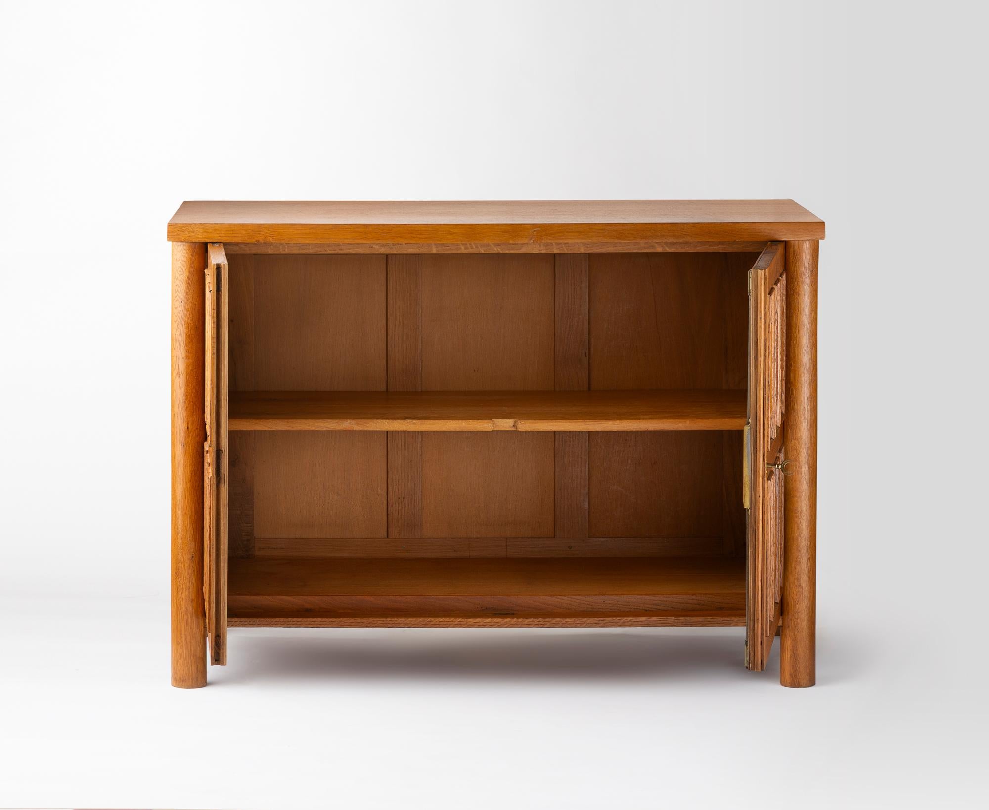 Art Déco Jacques Petit Cabinet di Jacques Adnet in vendita