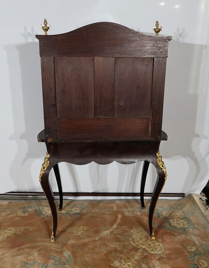 Small Cabinet in Boulle Marquetry, Napoleon III period – Mid-19th century For Sale 13