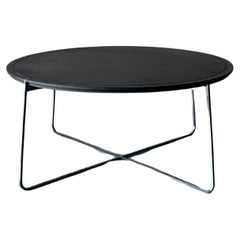 "Petit Cuvee" Mesa auxiliar baja redonda Diseñada por Stephane Lebrun para Dessie'