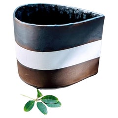 Vase Petit Happy Tears en argent et or