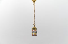 Petit Multicolored Glass Ceiling Lamp by Limburg, 1960s Germany, 1960s