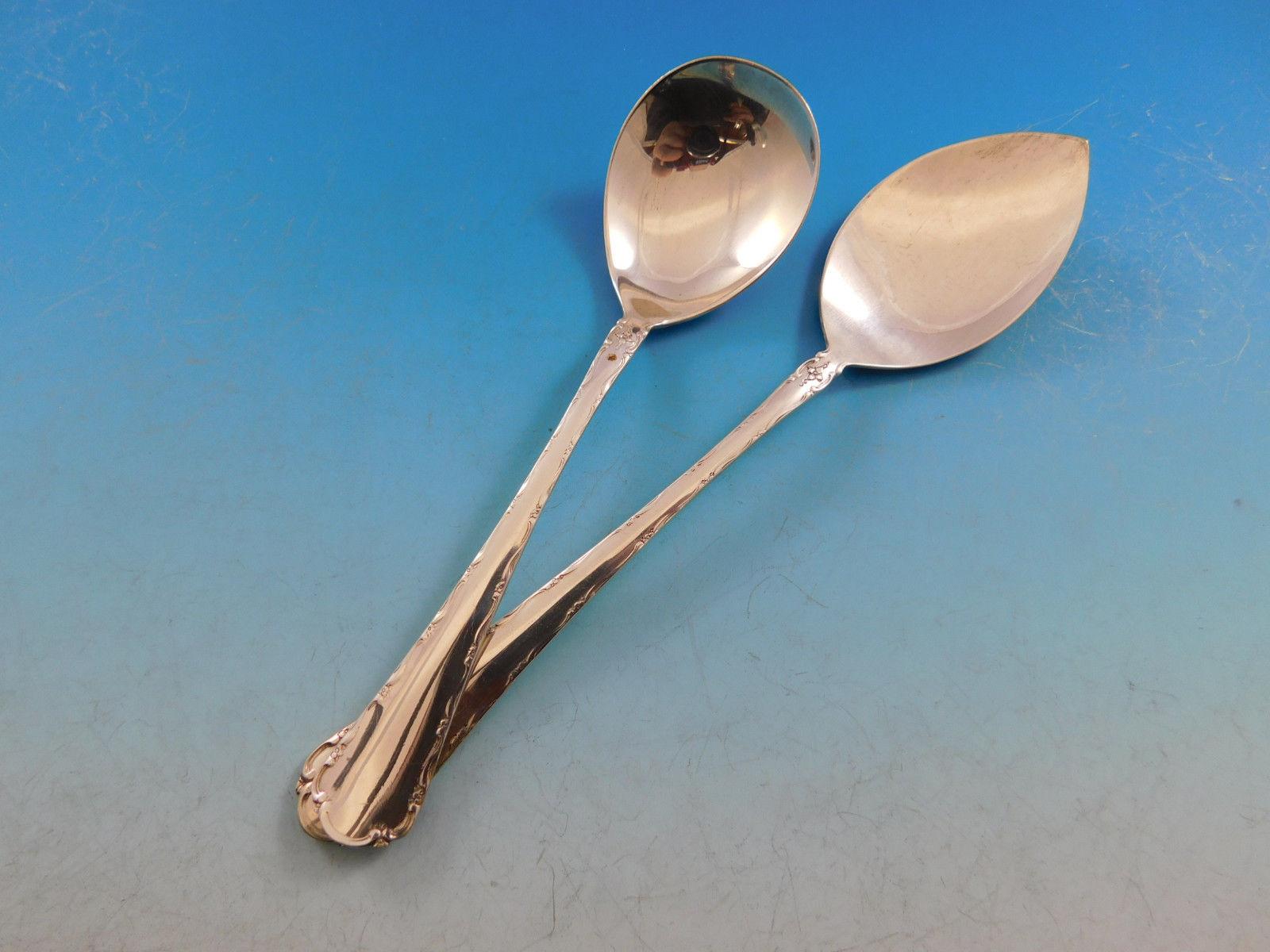 Petit Point by Towle Set di posate in argento sterling per 12 persone Servizio 104 pezzi in vendita 4