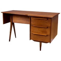 Petit Teak Desk by Peter Løvig Nielsen Scandinavian Modern Design, 1960s