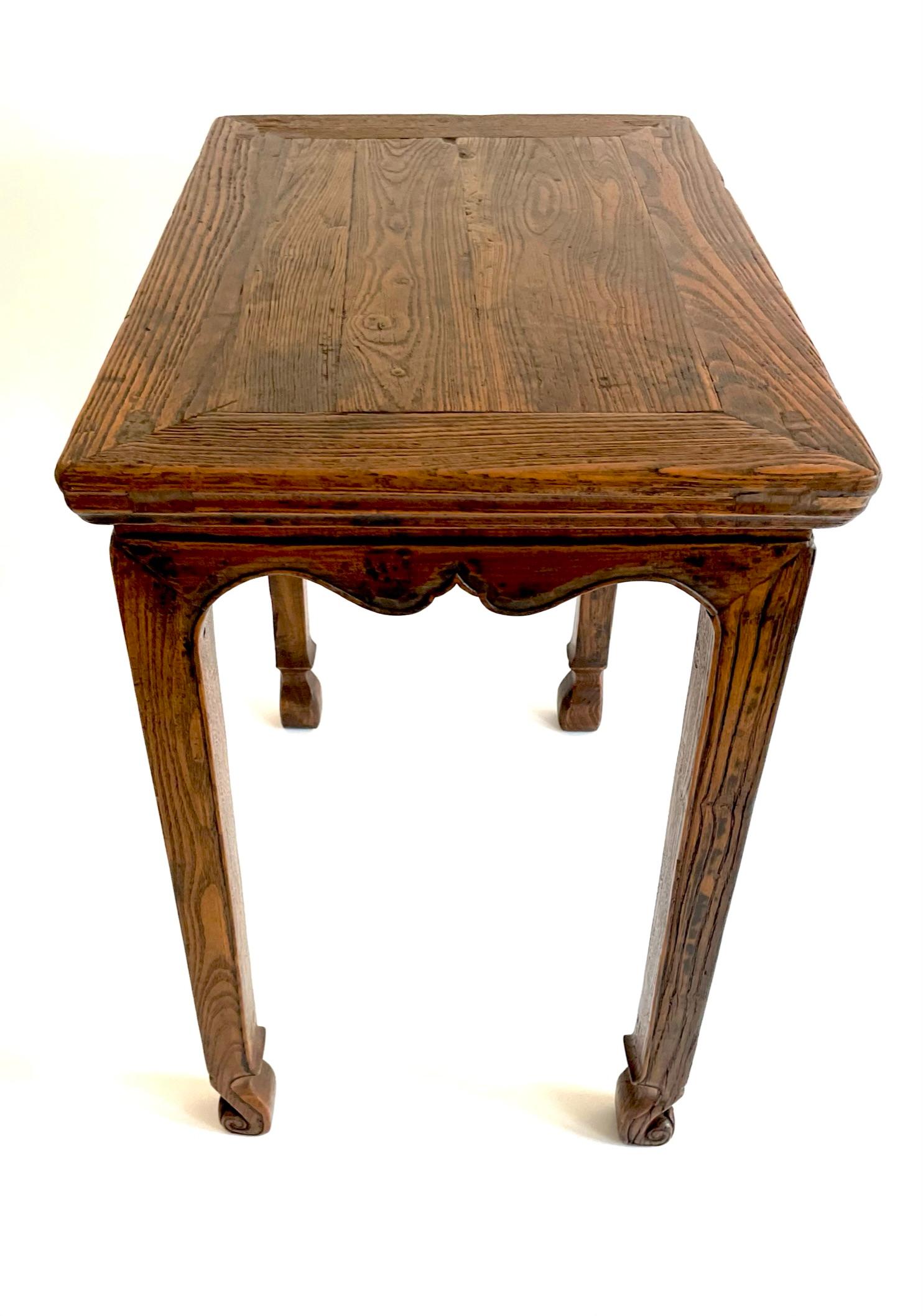 Petite 19th Century Chinese Wine Table For Sale 6