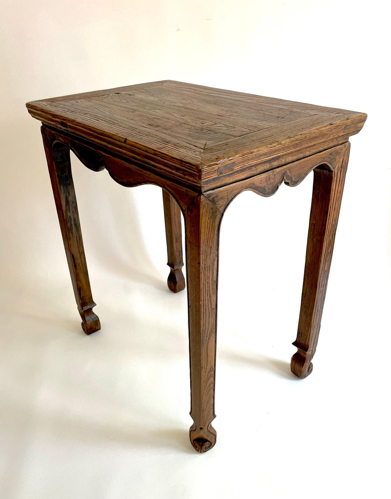 Petite 19th Century Chinese Wine Table For Sale 7