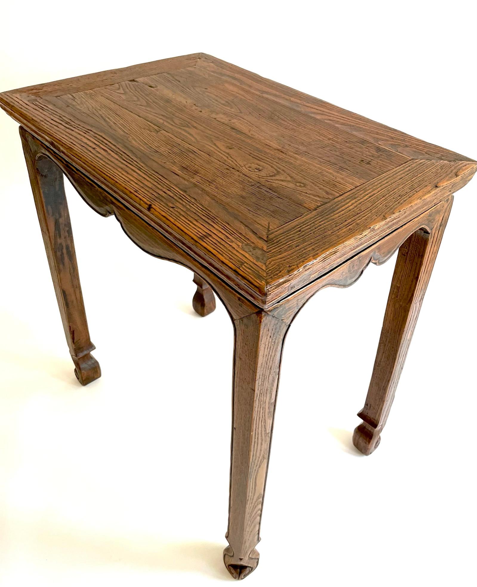 Petite 19th Century Chinese Wine Table For Sale 8