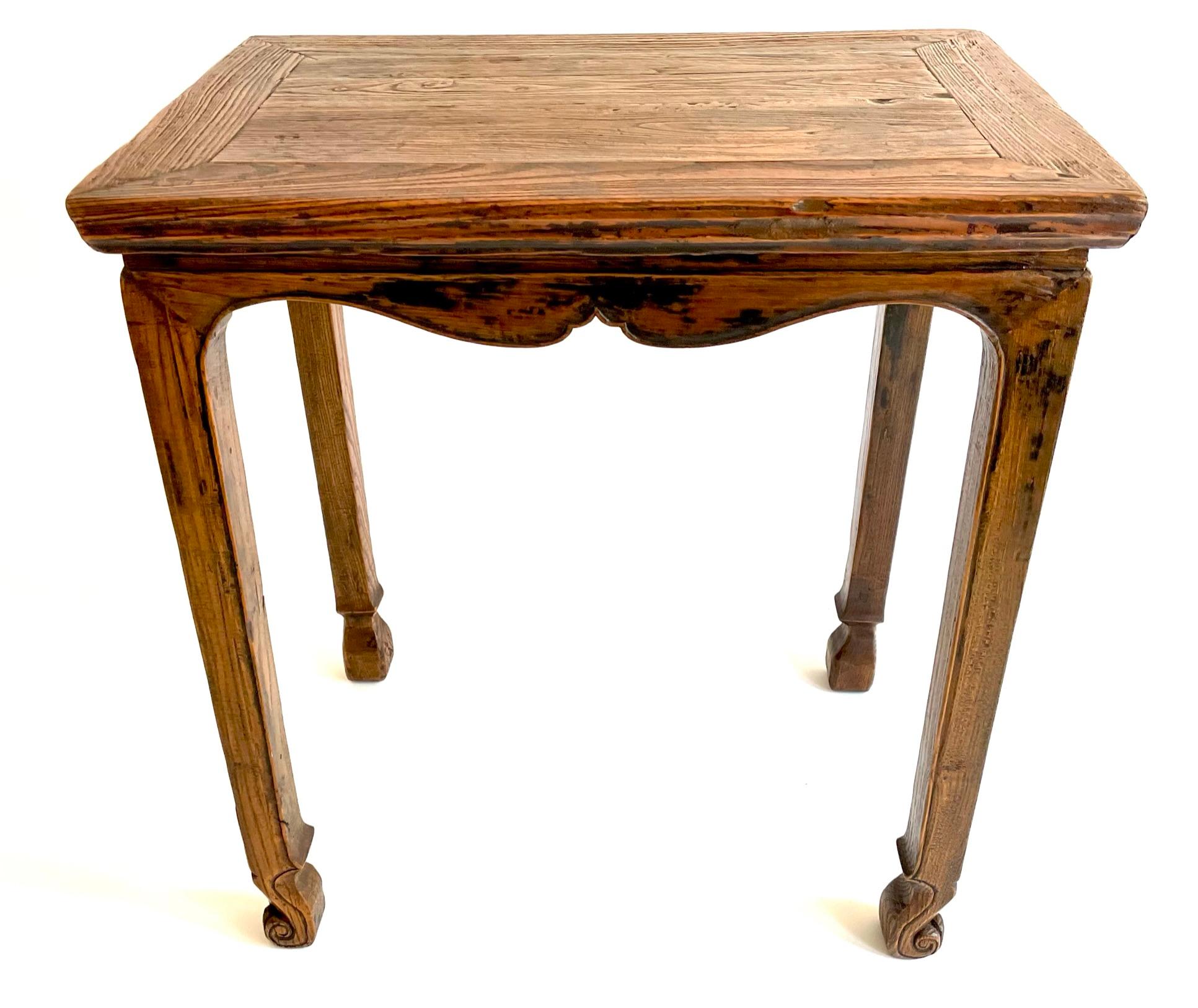 Petite 19th Century Chinese Wine Table For Sale 10