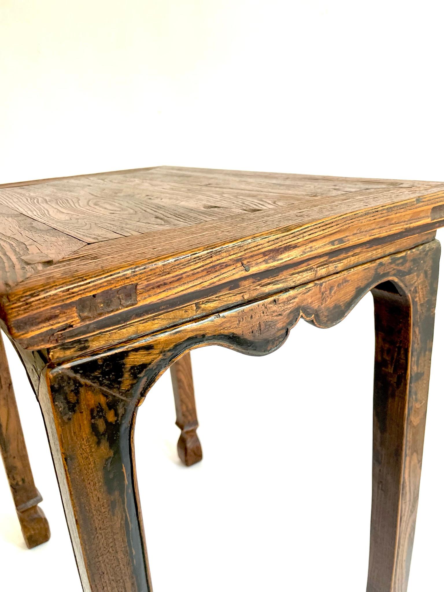 Petite 19th Century Chinese Wine Table For Sale 14