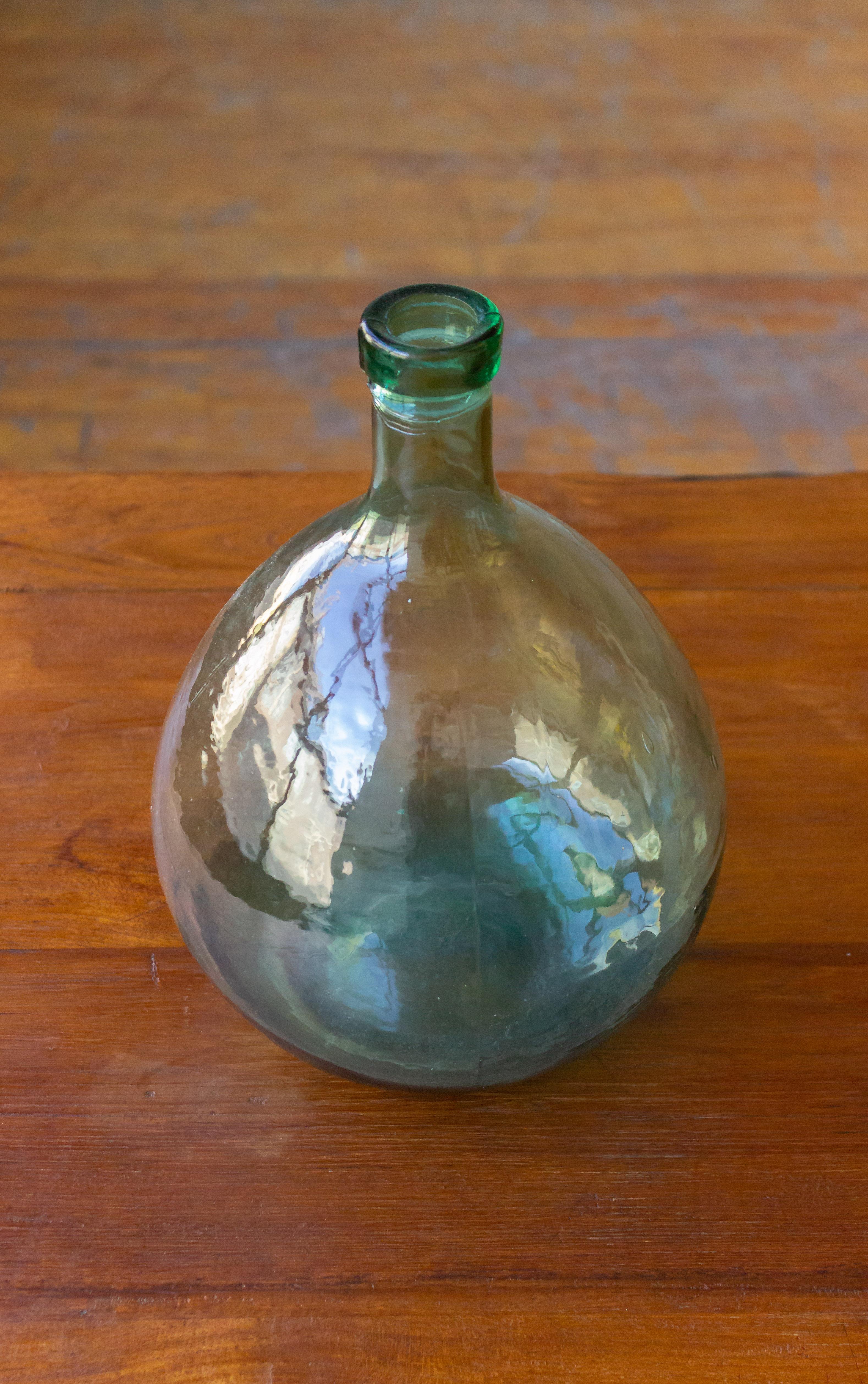 glass wine jar