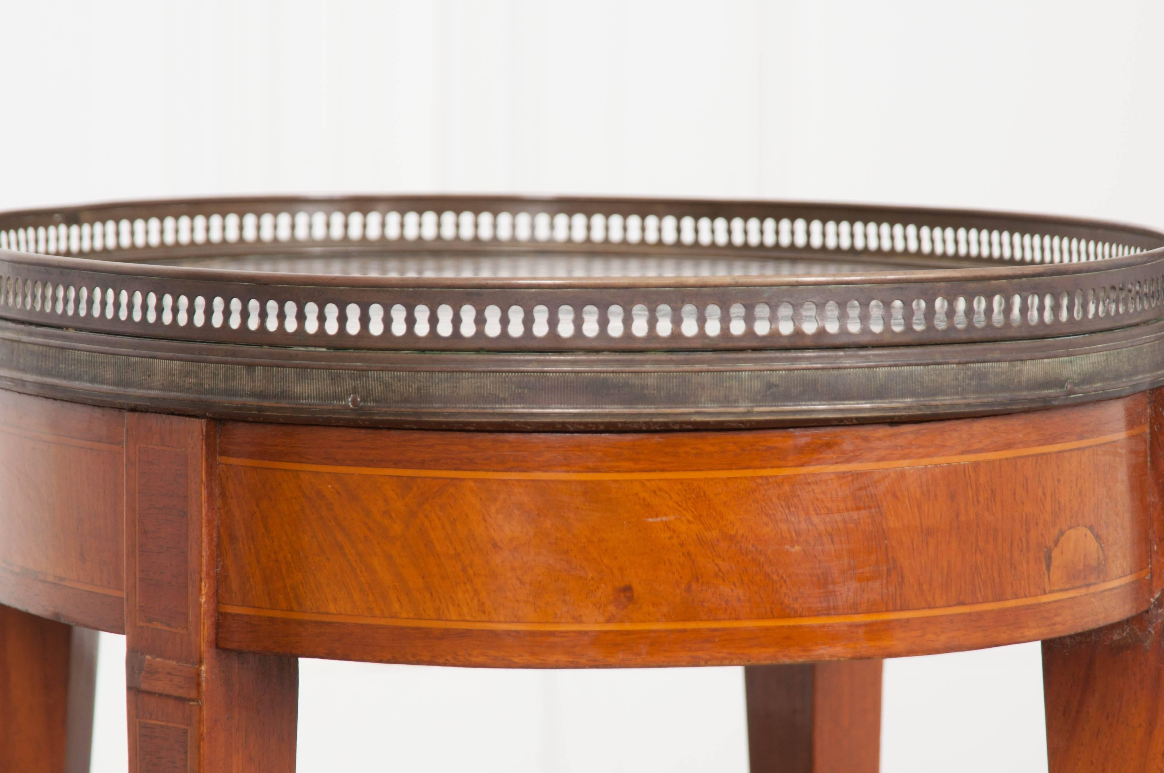 Petite 19th Century French Oval Directoire Table 1