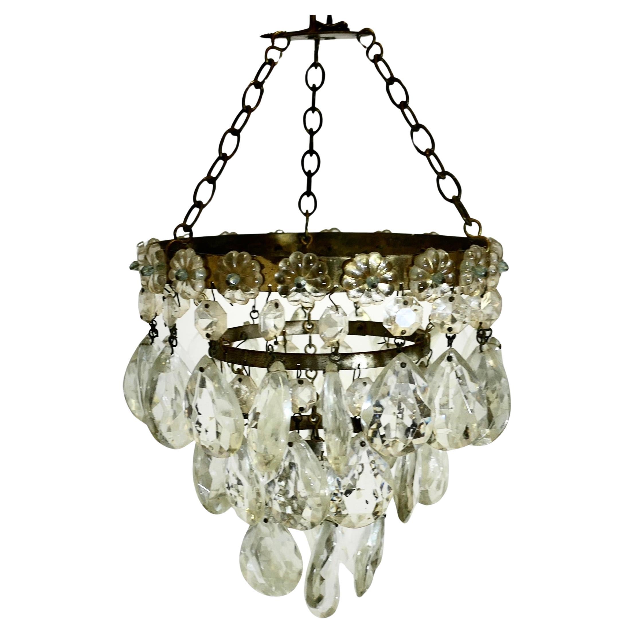 Paralume a cascata Petite a 3 livelli, lampadario