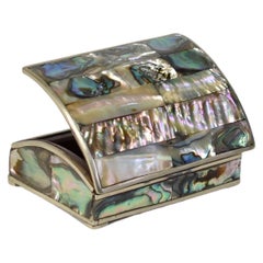 Vintage Petite Abalone Box