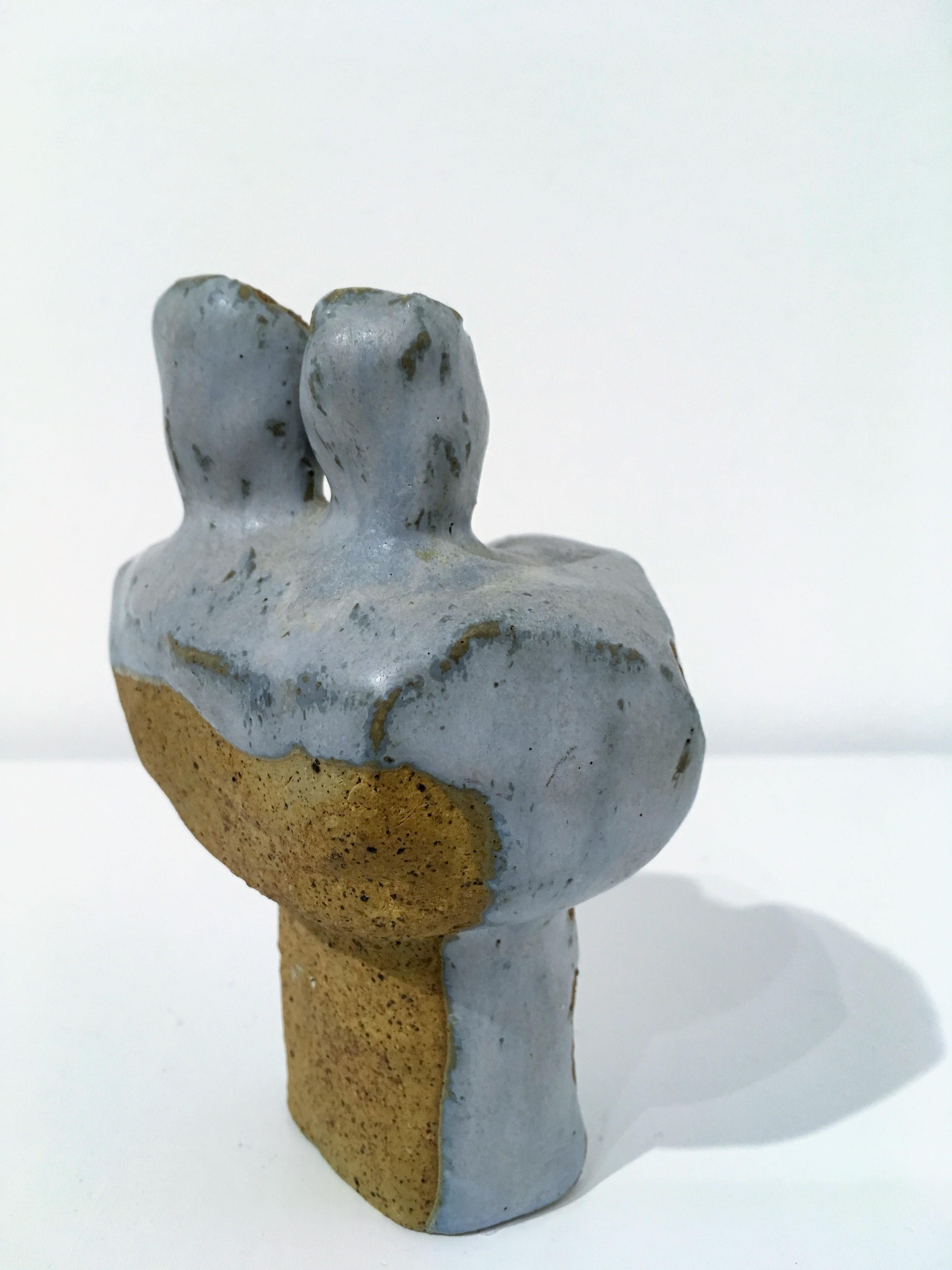 clay abstract sculpture