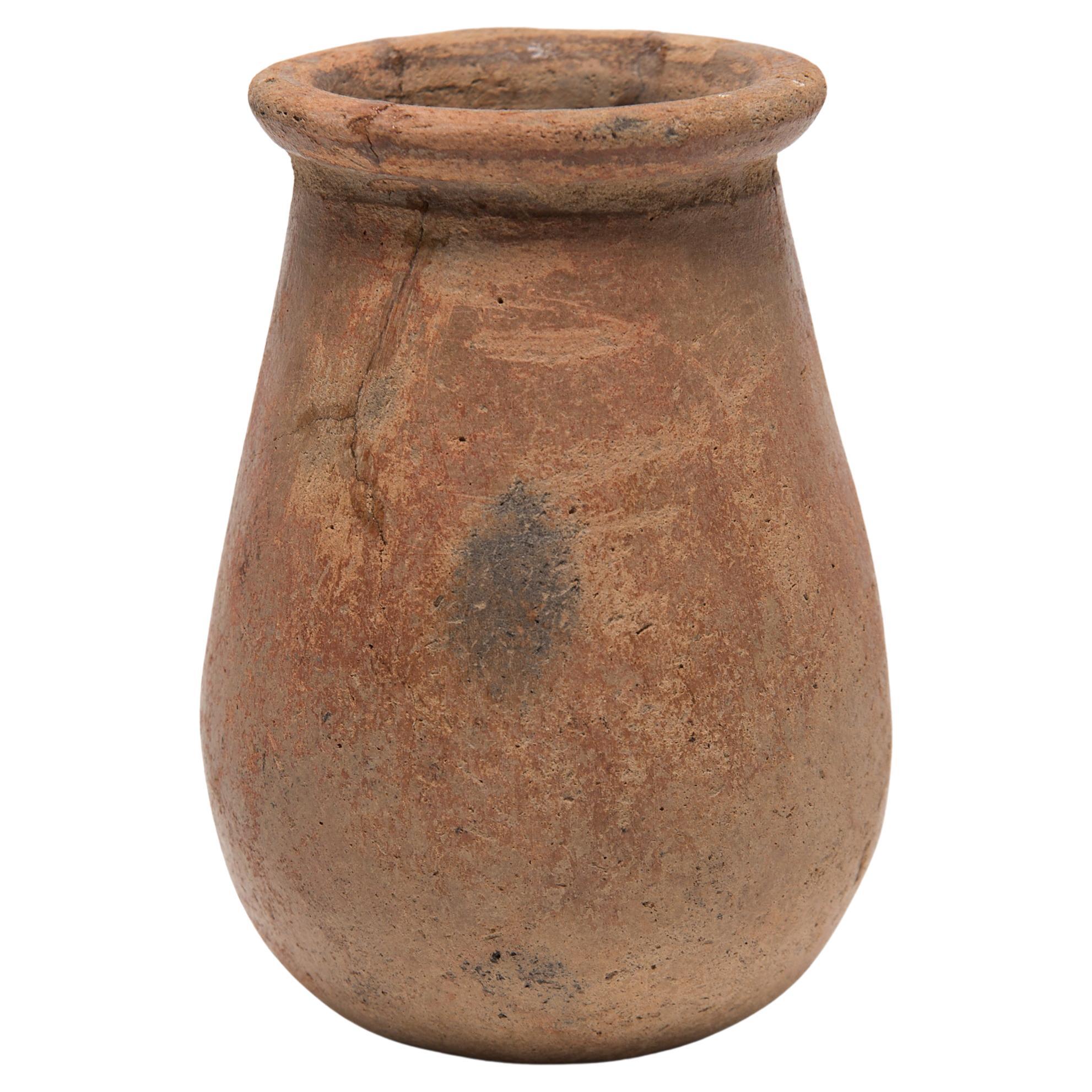 Petite African Redware Vessel For Sale