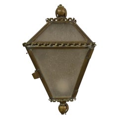 Petite Antique French Style Wall Mount Lantern