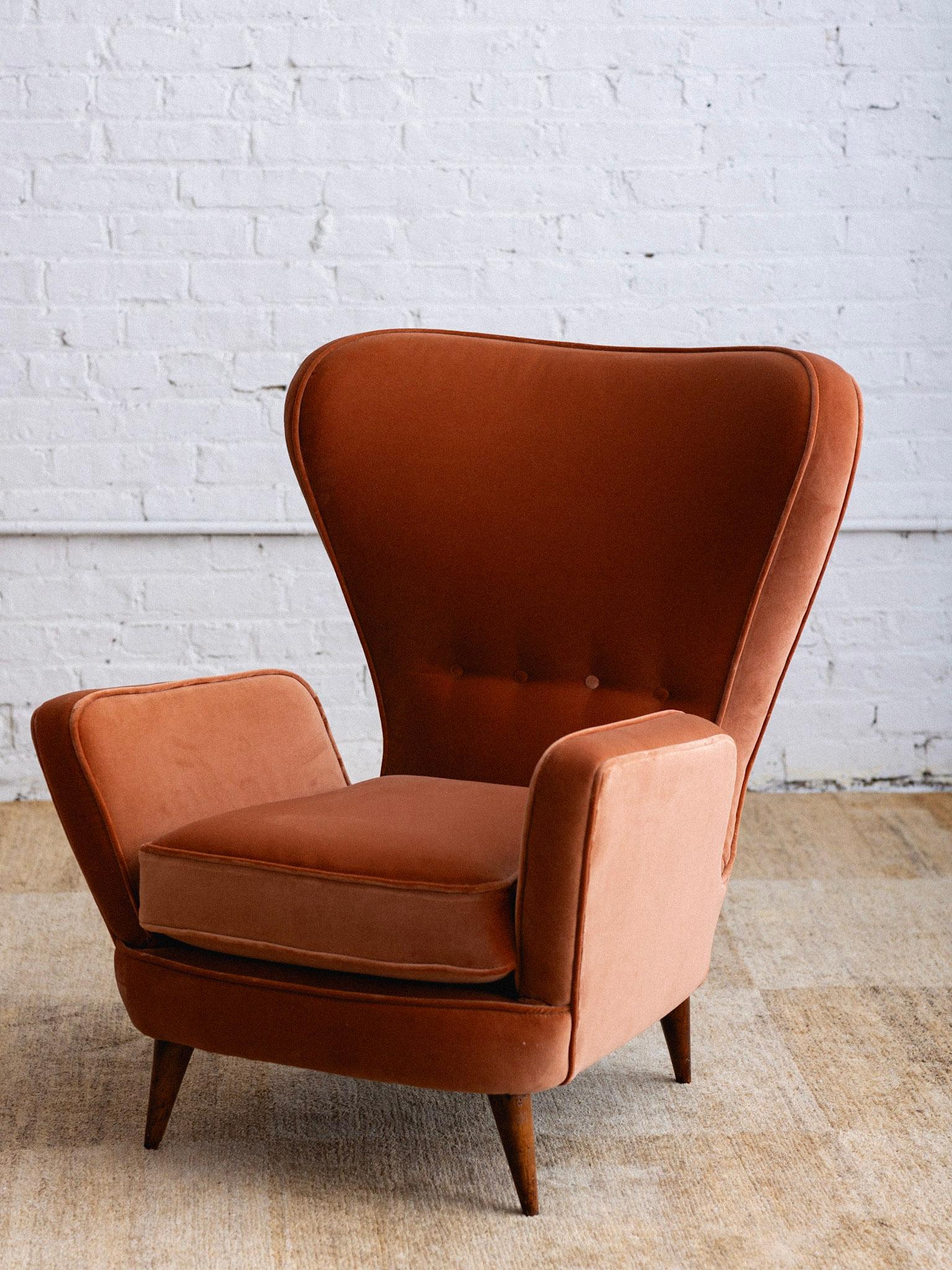 Mid-20th Century Petite Armchairs by Emilio Sala & Giorgio Madini - a Pair For Sale