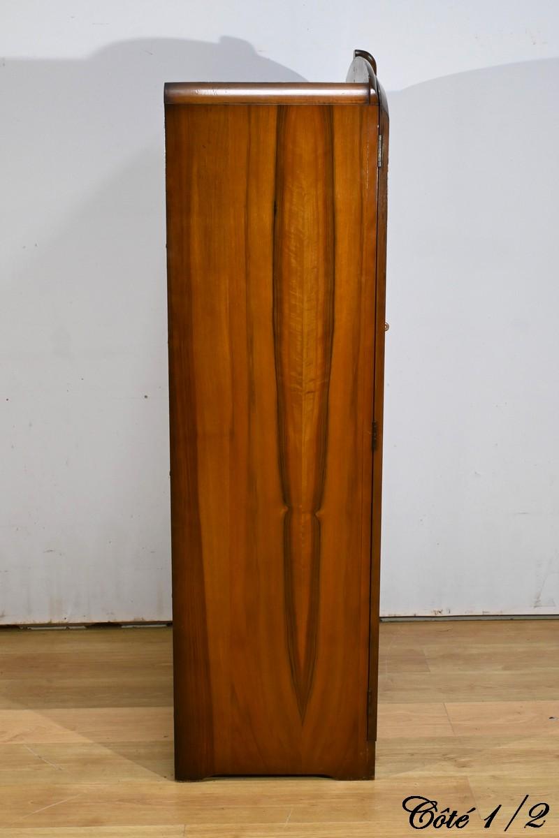 Small Walnut Cabinet, Art Deco, Walrose House, England – 1940 For Sale 7