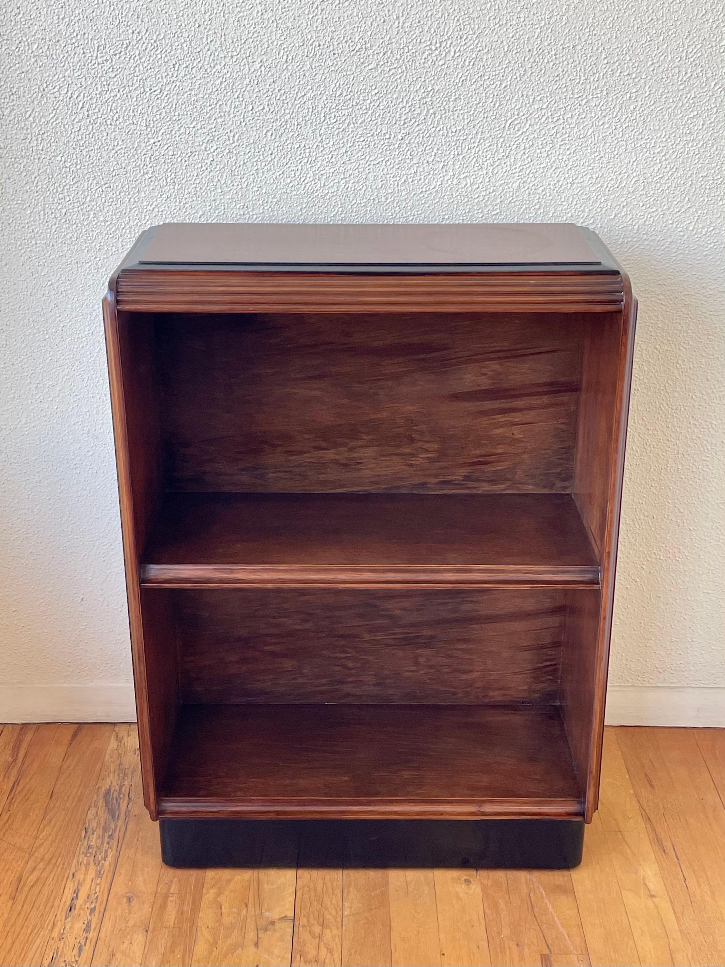 20th Century Petite Art Deco American Bookcase