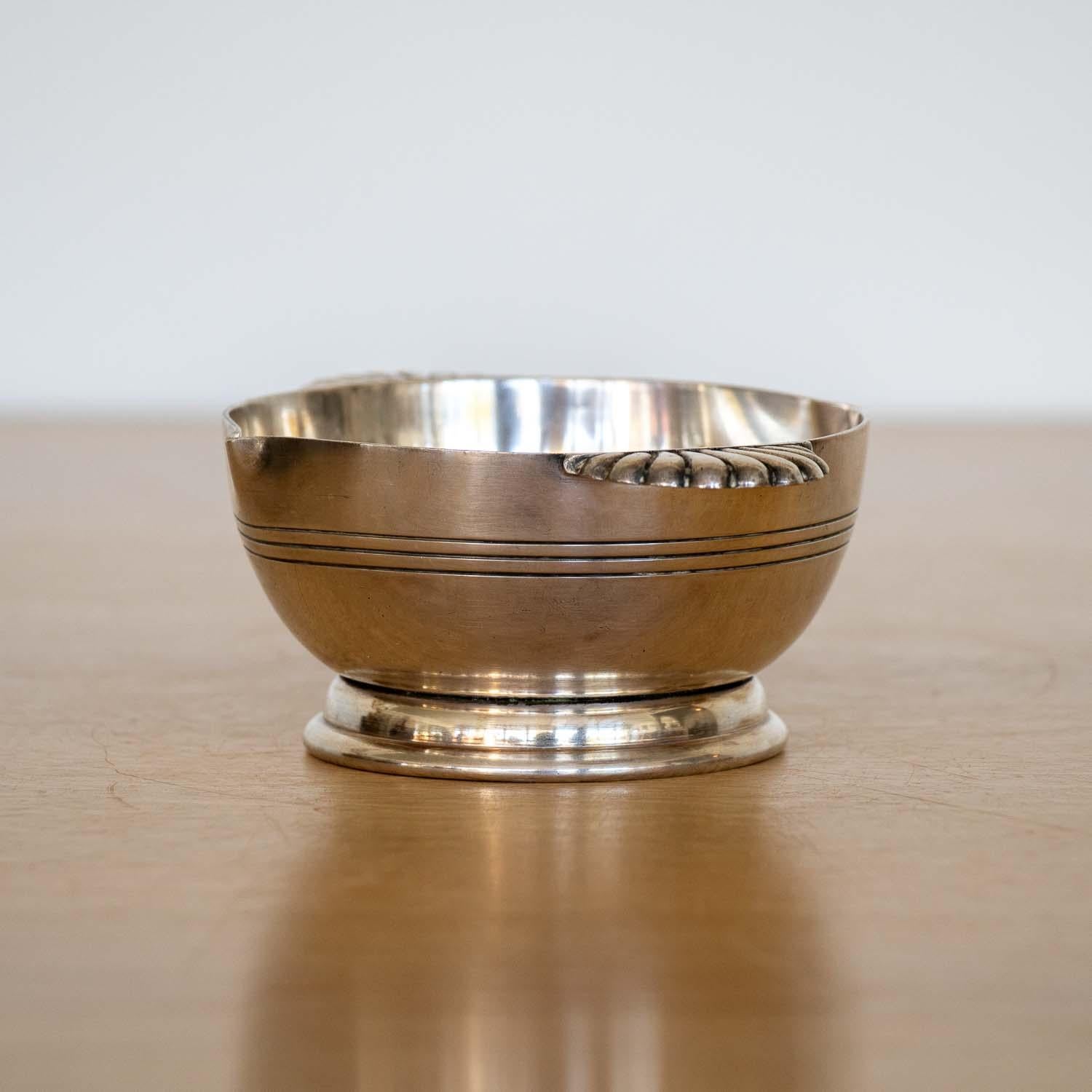 Petite Art Deco French Silver Bowl 1