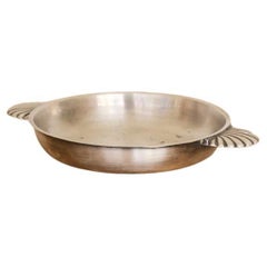 Antique Petite Art Deco French Silver Vide Poche