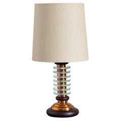 Petite Art Deco Table Lamp