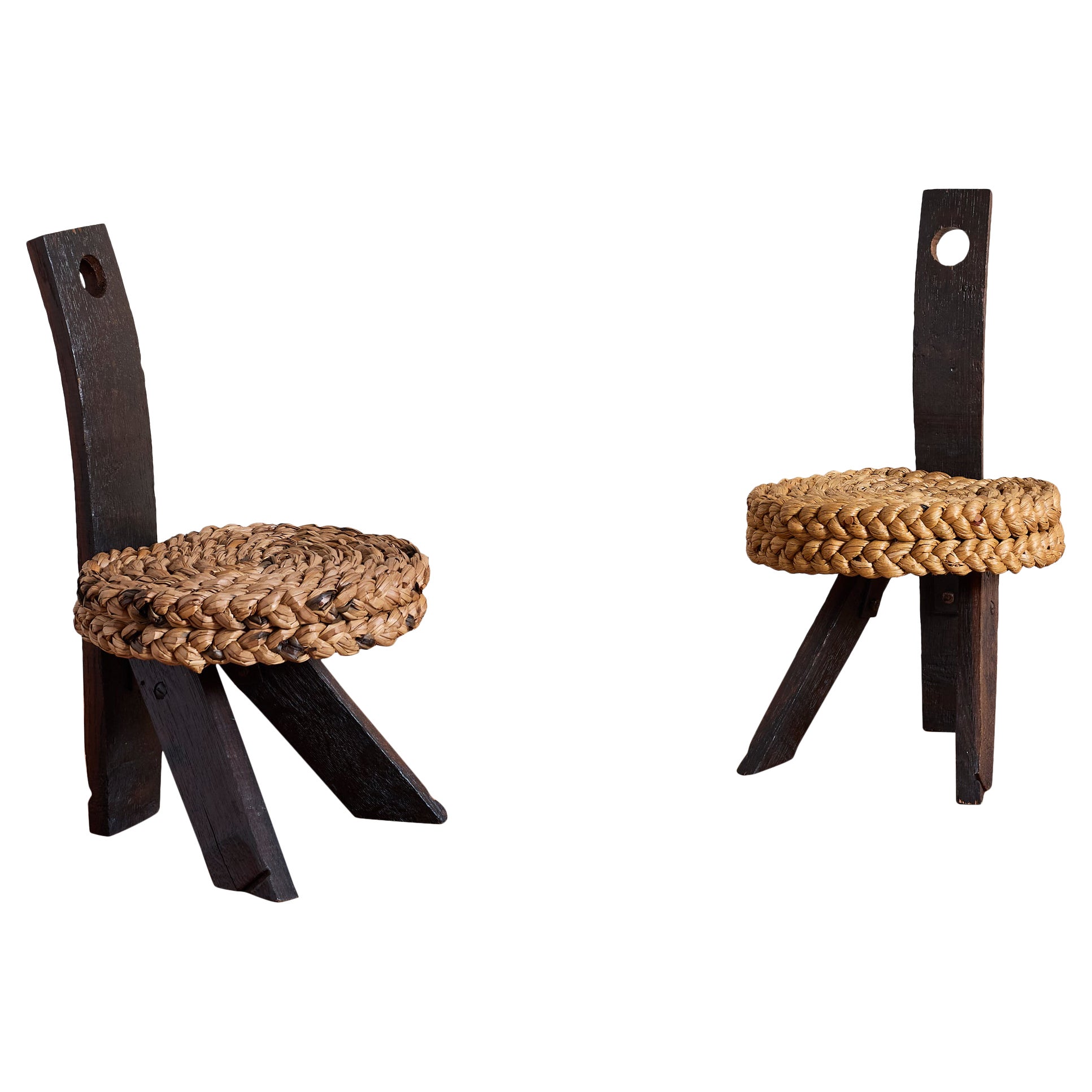 Petite Audoux Minet Stools For Sale