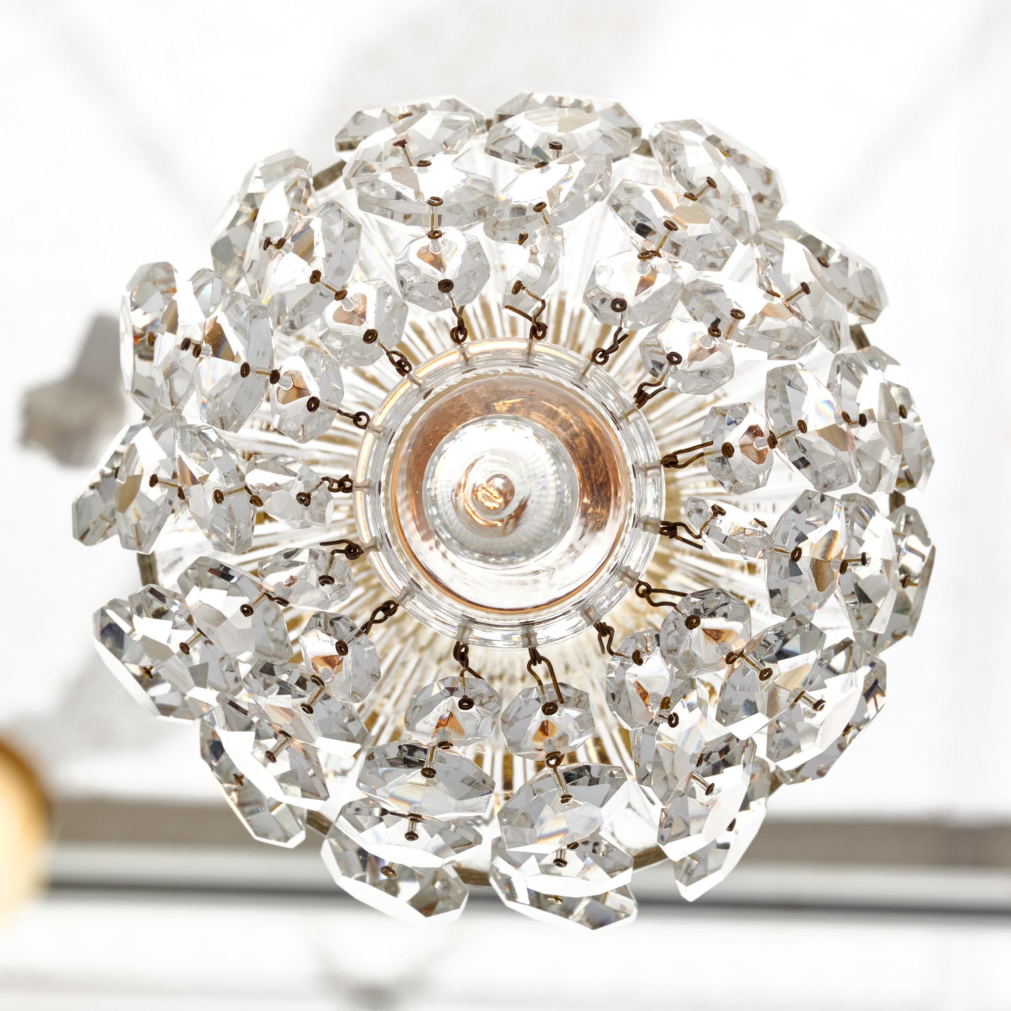 Lampadario a campana Petite Baccarat in vendita 1