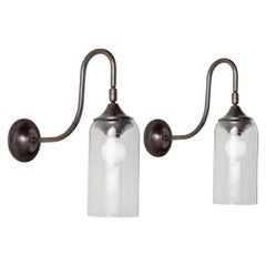 Petite Bell Glass Sconce, Made in Italy