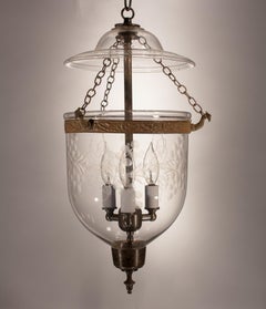 Petite Bell Jar Laterne mit Rankenätzung
