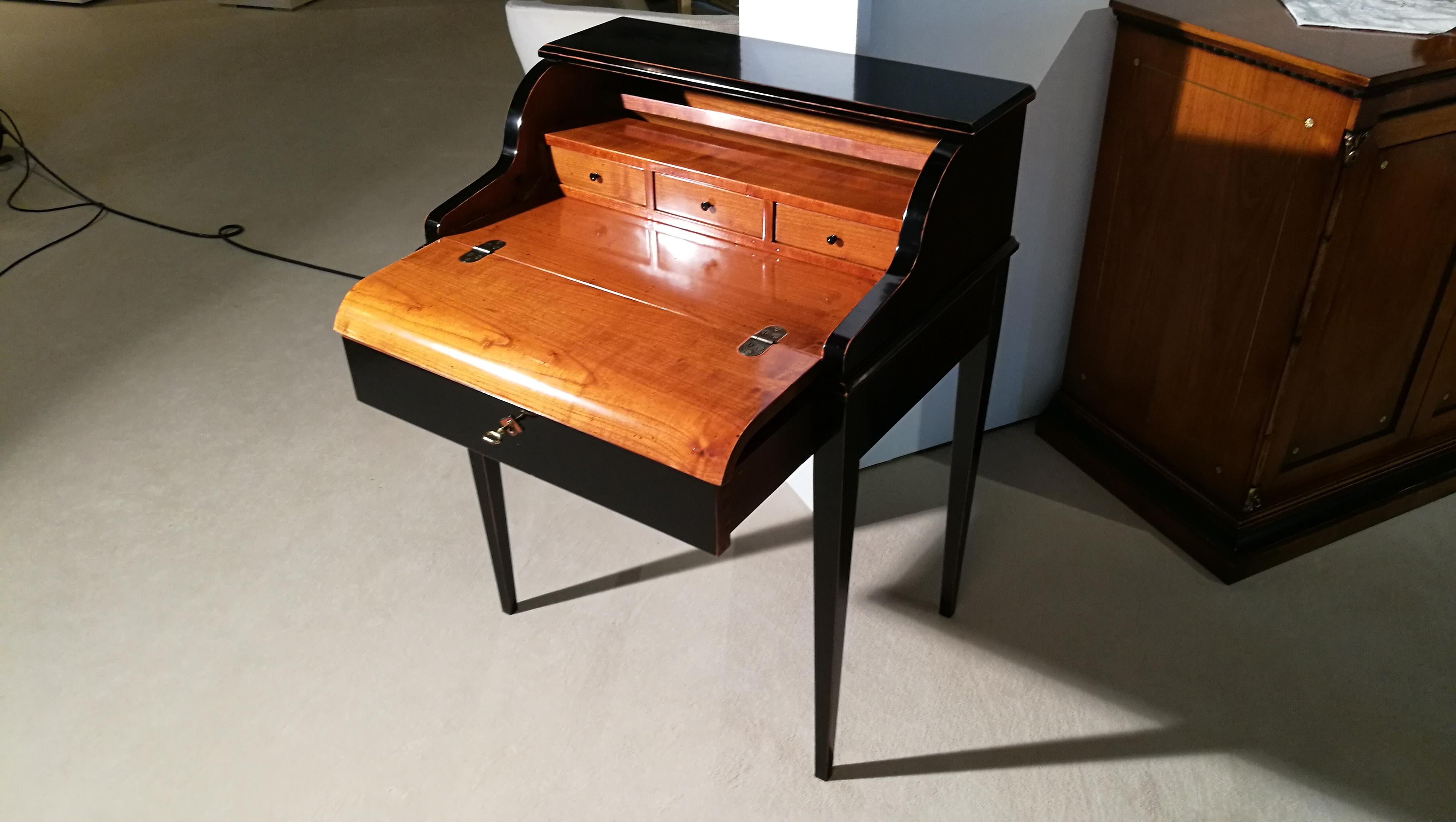 Petite Biedermeier Style Secretary or Bureau For Sale 1